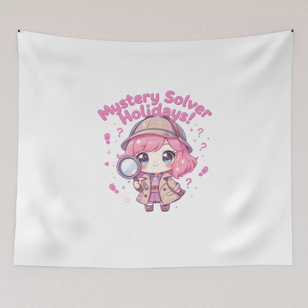 Item preview,   Detective Girl – Fun Mystery Holiday Art designed and sold by Dazzle-Sizzle.