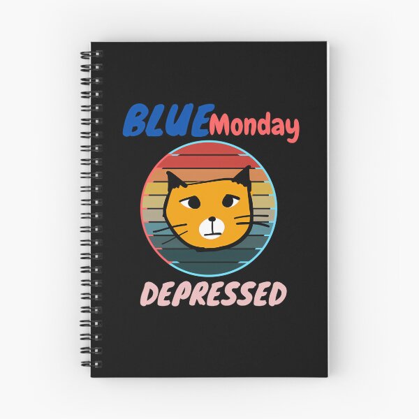 Item preview, Blue Monday Depressed Cats designed and sold by Kathyeoree.