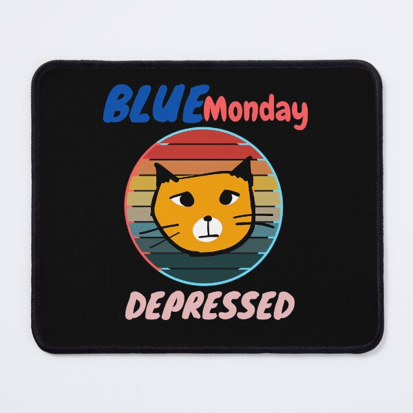 Item preview, Blue Monday Depressed Cats designed and sold by Kathyeoree.