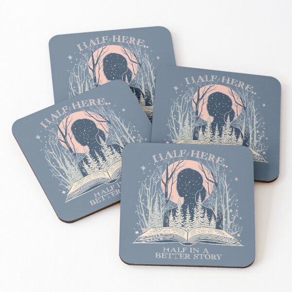 Item preview, Half Here, Half in a Better Story2 designed and sold by Quietest Riot.