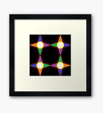 Gleaming Headlights Framed Print