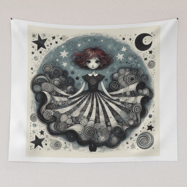 Item preview, Dance under the Cosmic Swirl designed and sold by Beyondnote-Art.