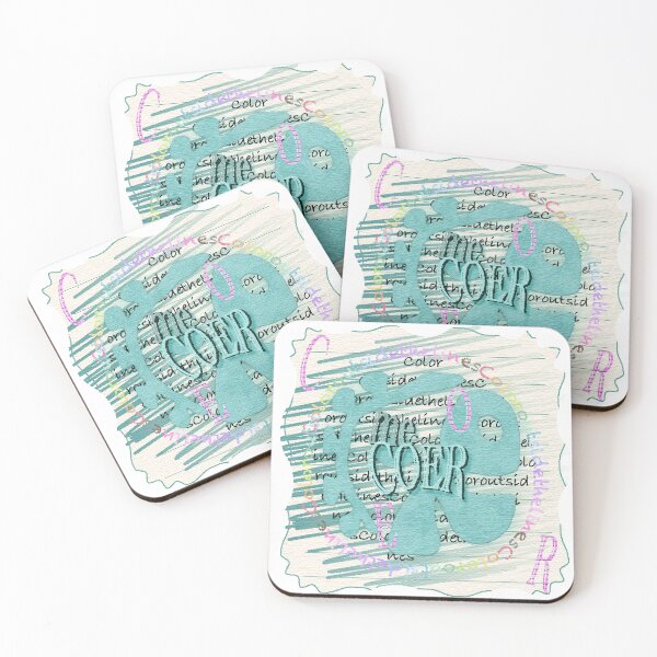 Item preview, Cortis Coer Logo Collage Sticker designed and sold by Greatbluewhale3.