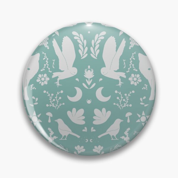 Item preview, Wildlife folk art designed and sold by wolfgirlgem.