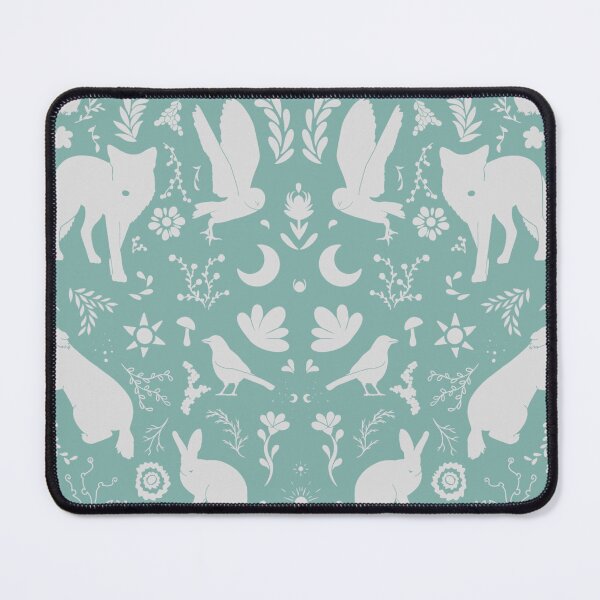 Item preview, Wildlife folk art designed and sold by wolfgirlgem.