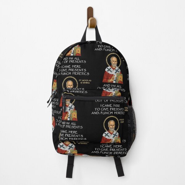 Item preview, Saint Nicholas I Came Here To Give Presents And Punch Heretics Christmas designed and sold by jakaun.