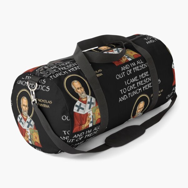 Item preview, Saint Nicholas I Came Here To Give Presents And Punch Heretics Christmas designed and sold by jakaun.
