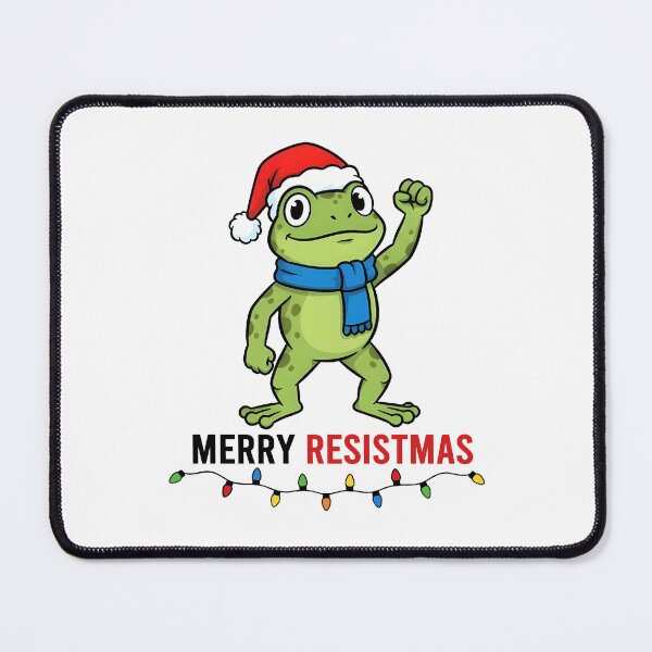 Item preview, Merry Resistmas Frog Xmas Lights Festive Frog Christmas Political designed and sold by jakaun.