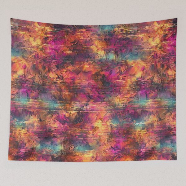 Item preview, Neon-colored volcanic surface pattern 2nd designed and sold by JeniSeny.