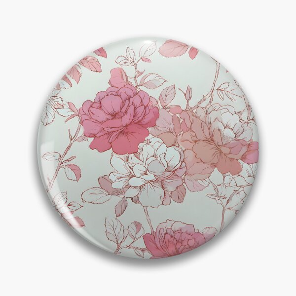 Item preview, Soft Cottagecore Rose Floral Seamless Print Pattern - Hand-Drawn Botanical Pattern designed and sold by Lewis-mart.