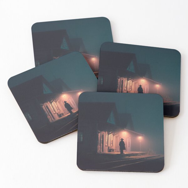 Item preview, Old Western Train Station At Dusk designed and sold by Rtymer.