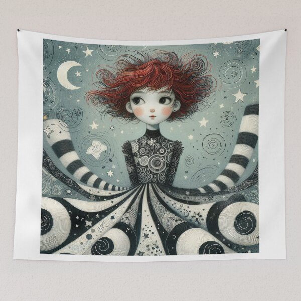 Item preview, Dance under the Cosmic Swirl designed and sold by Beyondnote-Art.