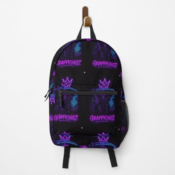 Item preview, Neon Grim Reaper – GraffKingz Purple & Blue Glow Art designed and sold by GraffKingz.