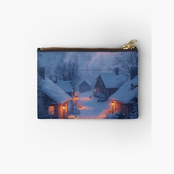 Item preview, Warm Window Lights Cozy Winter Village designed and sold by Valeree Store.