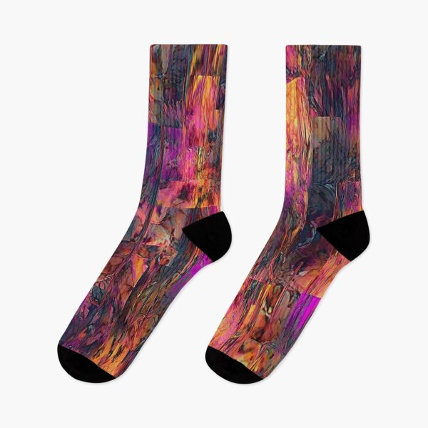Item preview, Neon-colored volcanic surface pattern 3rd designed and sold by JeniSeny.