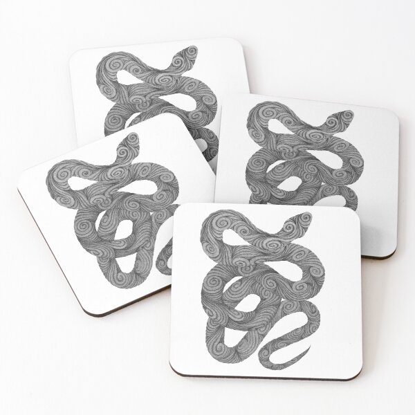 Item preview, Swirly snake designed and sold by Meekjuju.