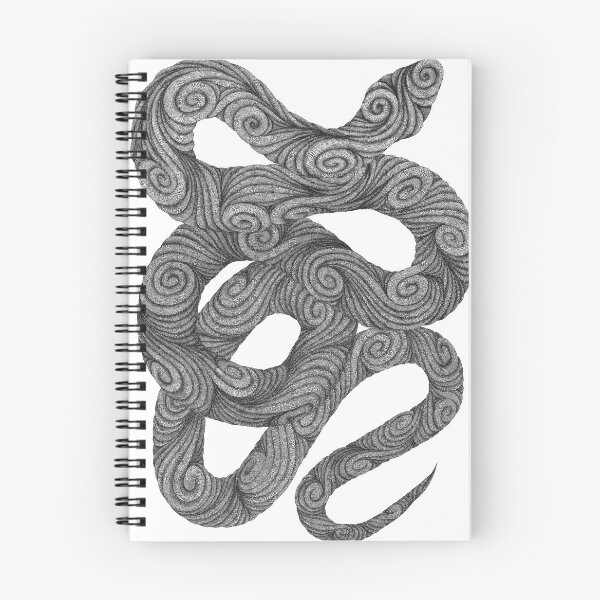 Item preview, Swirly snake designed and sold by Meekjuju.