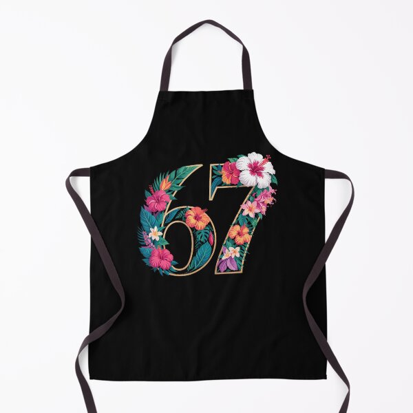 Item preview, 67 Floral Flower Gen 67Th Birthday Number 67 designed and sold by TysonLangosh.