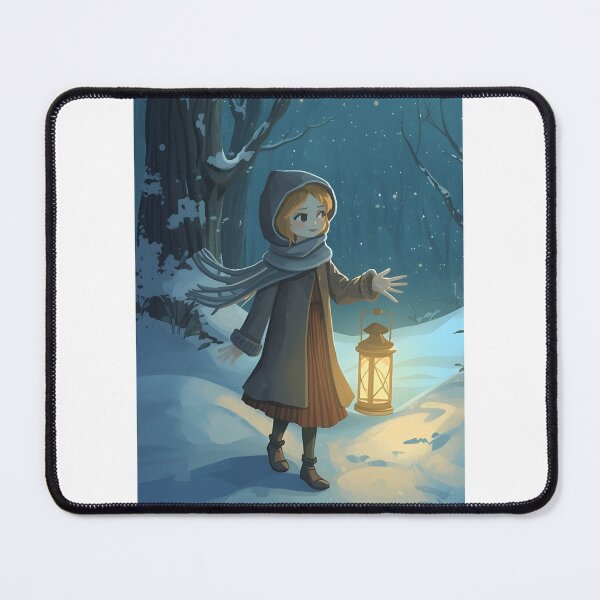 Item preview, Magical Night Lantern Walk Illustration designed and sold by Valeree Store.