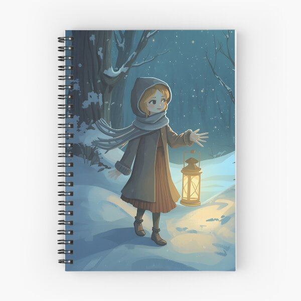 Item preview, Magical Night Lantern Walk Illustration designed and sold by Valeree Store.