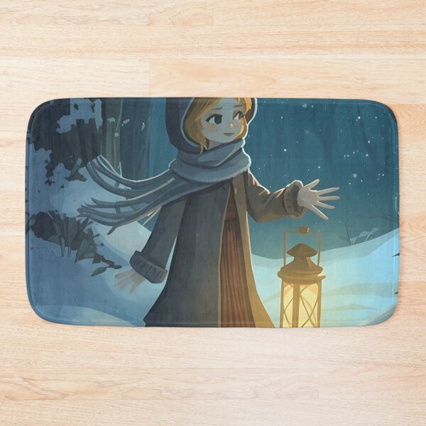 Item preview, Magical Night Lantern Walk Illustration designed and sold by Valeree Store.