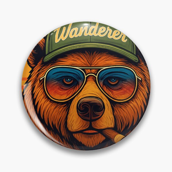 Artikelvorschau, Der wandernde Bär: Retro-Drifter-T-Shirt entworfen und verkauft von JolikerArtistry.