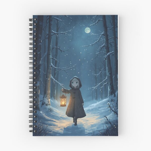 Item preview, Glowing Lantern in Enchanted Winter Woods designed and sold by Valeree Store.