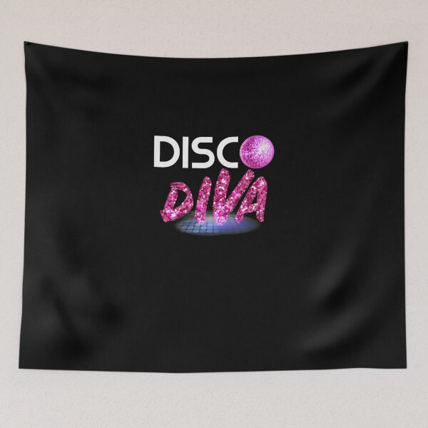 Item preview, Disco Diva Tee Retro 70S Product Vintage 80S Print designed and sold by HarryFleischer.