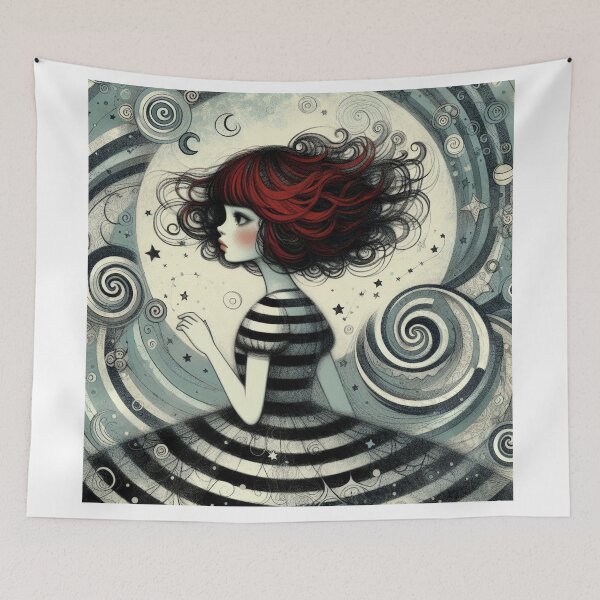 Item preview, Dance under the Cosmic Swirl designed and sold by Beyondnote-Art.