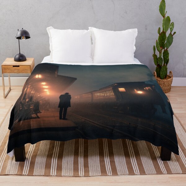 Item preview, Old Western Train Station At Dusk designed and sold by Rtymer.