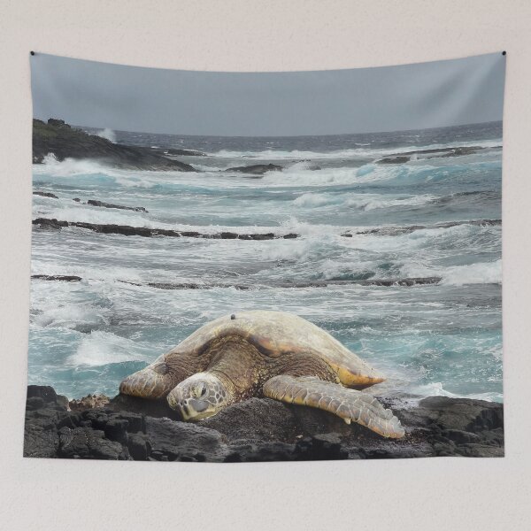 Item preview, Honu hawaiano - tortuga marina designed and sold by MoodyMuseArt.