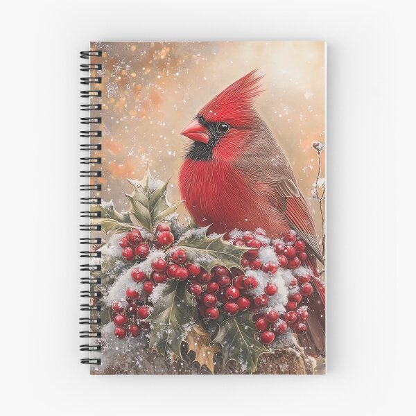 Item preview, Scarlet Stillness Beneath Falling Snow designed and sold by bloorose.