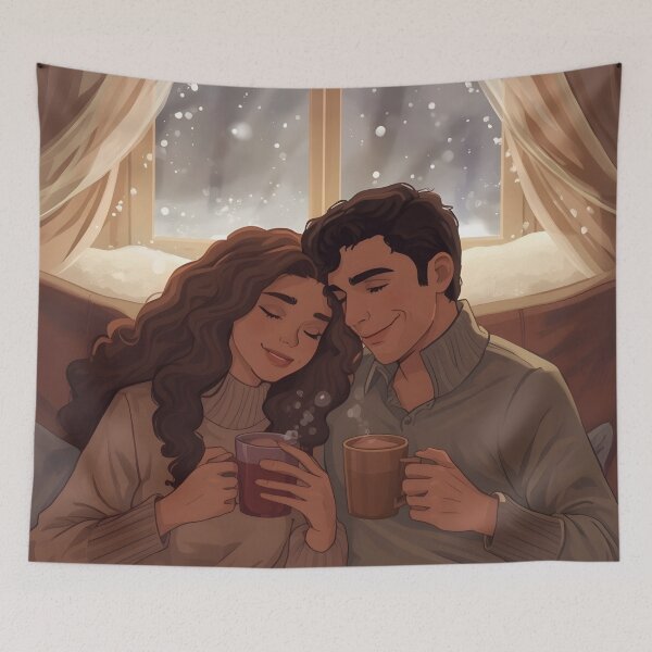 Item preview, Warm Hot Chocolate Christmas Moment designed and sold by Valeree Store.