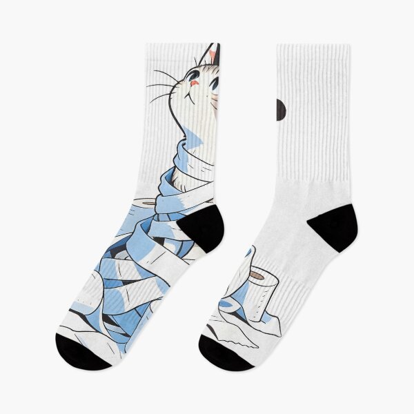Item preview, cat bathroom Funny Toilet Paper Cat Shirt – Mischievous Cat Chaos – Cute Pet Humor Design designed and sold by Uglyandcute.