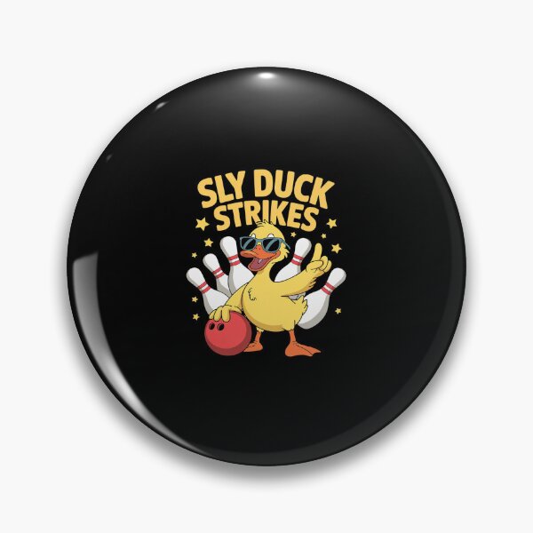 Item preview, Cute Duck With Sunglasses Playing Bowling For men women Kids  designed and sold by SyntaxClaw.