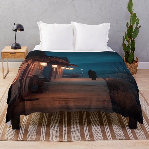 Item preview, Old Western Train Station At Dusk designed and sold by Rtymer.