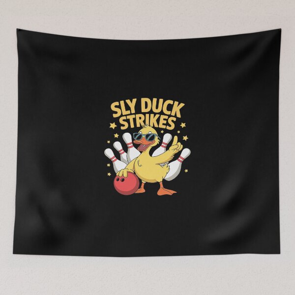 Item preview, Cute Duck With Sunglasses Playing Bowling For men women Kids  designed and sold by SyntaxClaw.