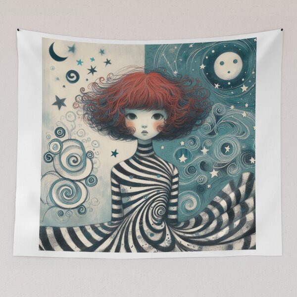 Item preview, Dance under the Cosmic Swirl designed and sold by Beyondnote-Art.