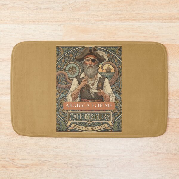 Item preview, Pirate's Brew - Arabica Coffee designed and sold by Paleo5135.