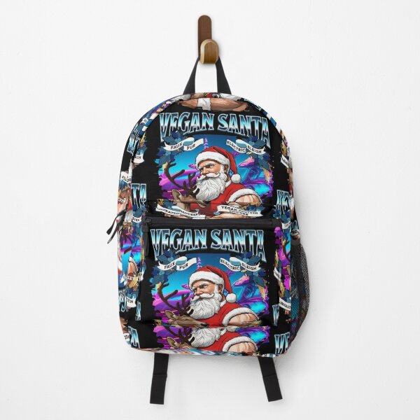 Item preview, Badass Christmas Vegan Santa designed and sold by Cult of Seitan.