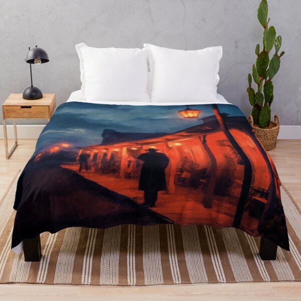 Item preview, Old Western Train Station At Dusk designed and sold by Rtymer.