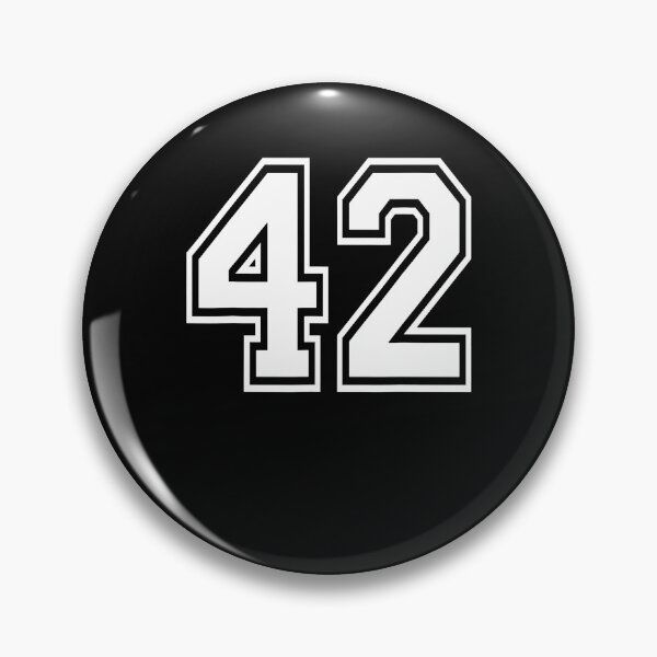 Item preview, Number 42 Varsity Sports Team Jersey 42Nd Birthday 42 Years designed and sold by TysonLangosh.