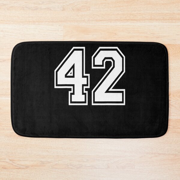 Item preview, Number 42 Varsity Sports Team Jersey 42Nd Birthday 42 Years designed and sold by TysonLangosh.