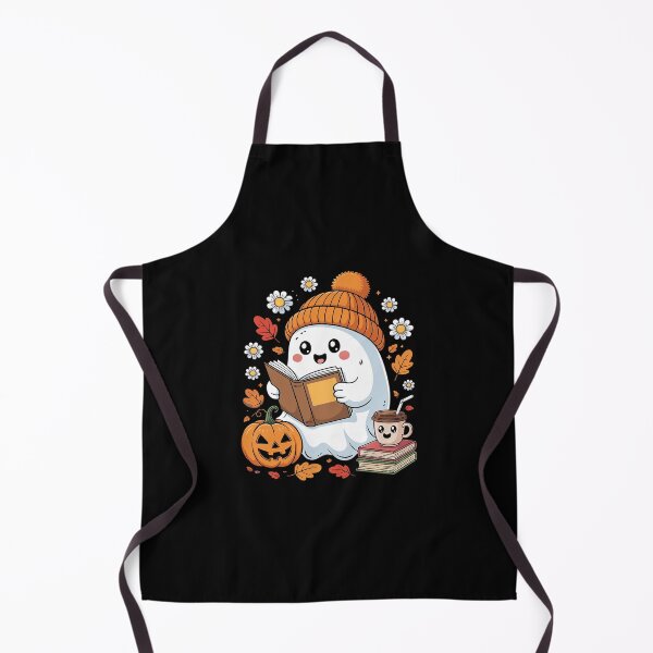 Item preview, Cute Ghost Reading Book Lovers Halloween Ghost Coffee Women1 designed and sold by SyntaxClaw.
