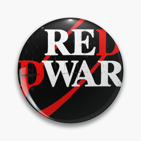 Item preview, Distressed Red Dwarf logo designed and sold by HerrProf3.