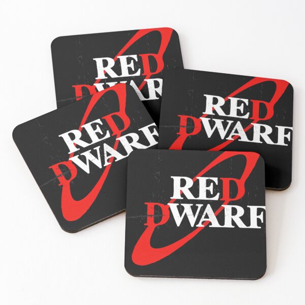 Item preview, Distressed Red Dwarf logo designed and sold by HerrProf3.
