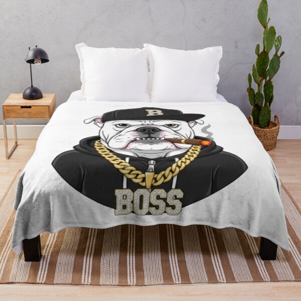 Item preview, BOSS Cool Bulldog with Cigar and Gold Chain designed and sold by CHRIST5000.