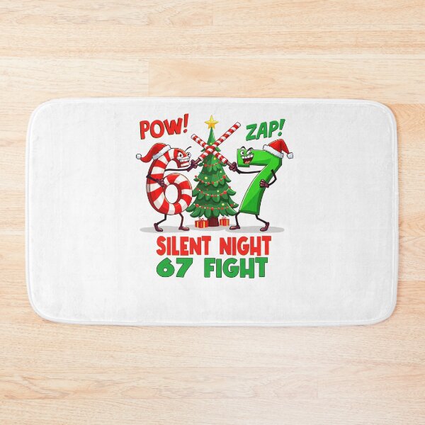 Item preview, Silent Night 67 Fight Christmas 67 Six Seven Xmas Gen Alpha designed and sold by pansak.