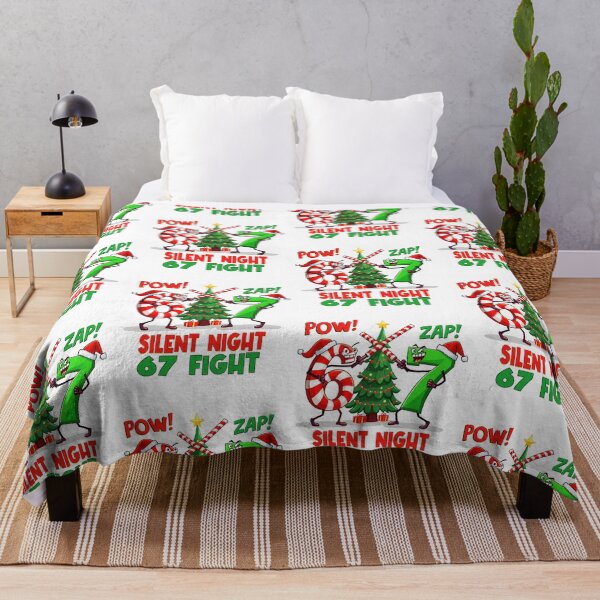 Item preview, Silent Night 67 Fight Christmas 67 Six Seven Xmas Gen Alpha designed and sold by pansak.
