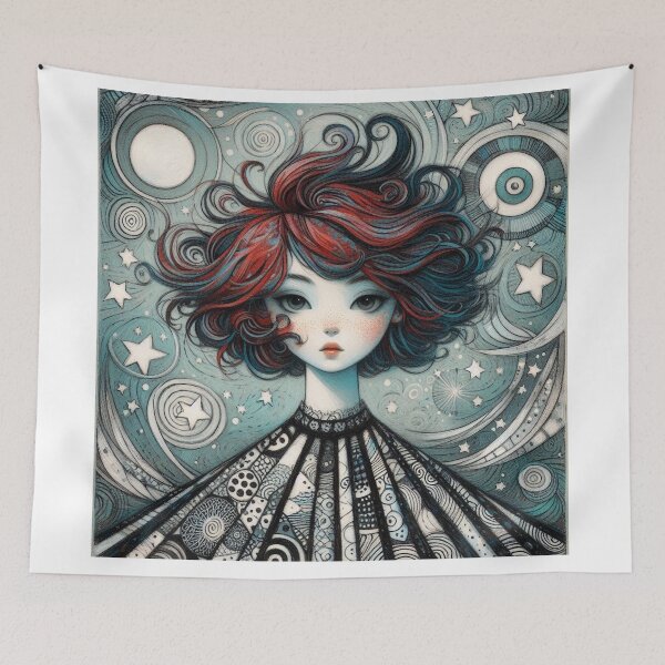 Item preview, Dance under the Cosmic Swirl designed and sold by Beyondnote-Art.